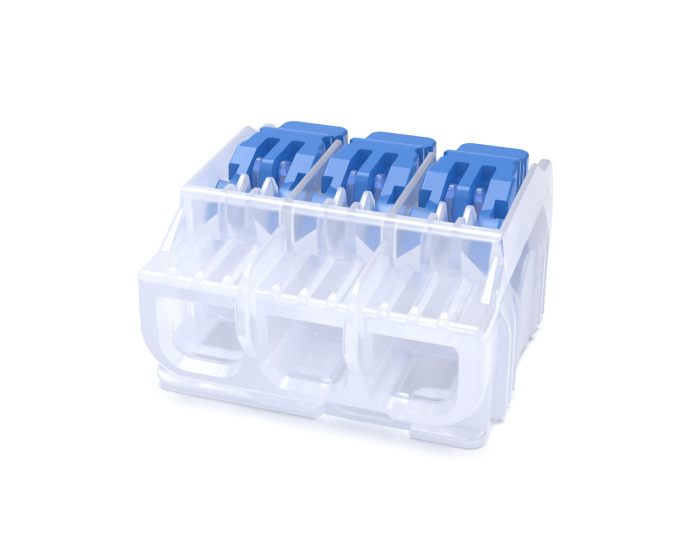 In-Sure® 杠杆式导线连接器 3端口 (2500/BX) (30-16L23)