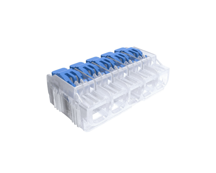 In-Sure® 杠杆式导线连接器 5端口 (1500/BX) (30-16L25)