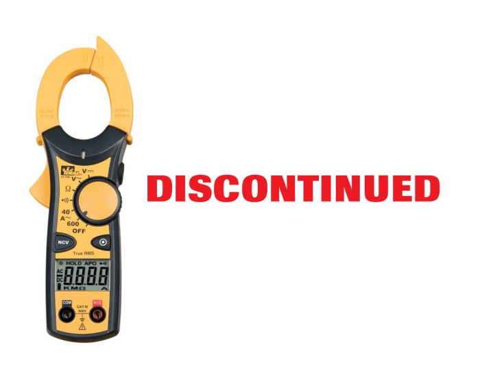 Clamp-Pro™ Clamp Meter 600A AC w/TRMS (61-746)