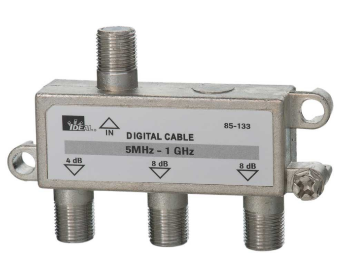 1 GHz 三路有线电视/通用分配器 (85-133)