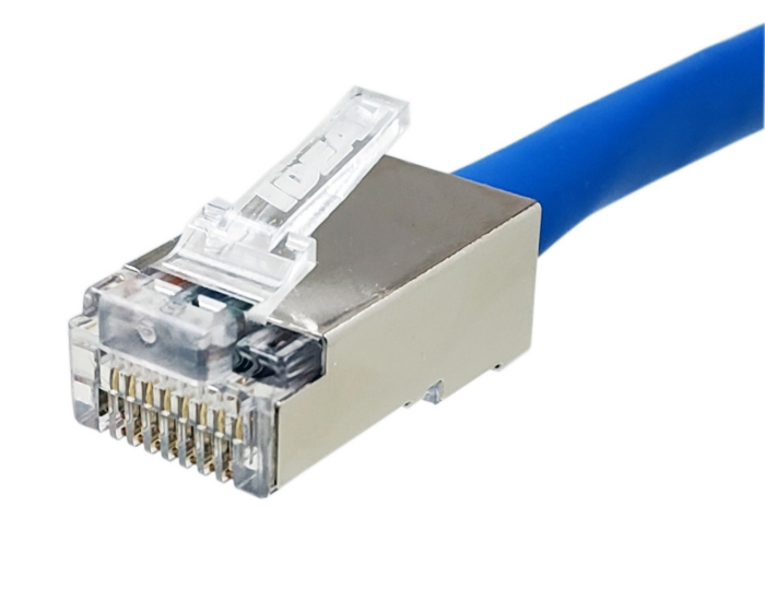 CAT5e 屏蔽式标准 RJ45 连接器（25个/包） (85-361)