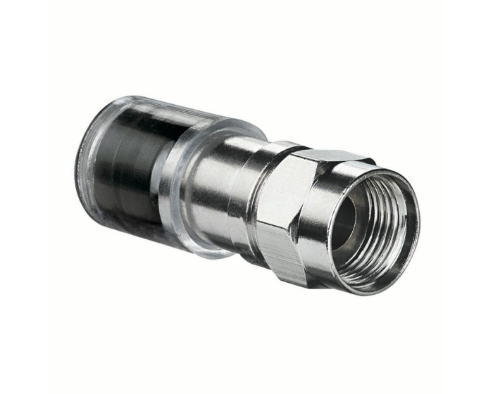 OmniConn™ F型压接连接器 RG-6 Quad（1000个/箱） (89-1545)