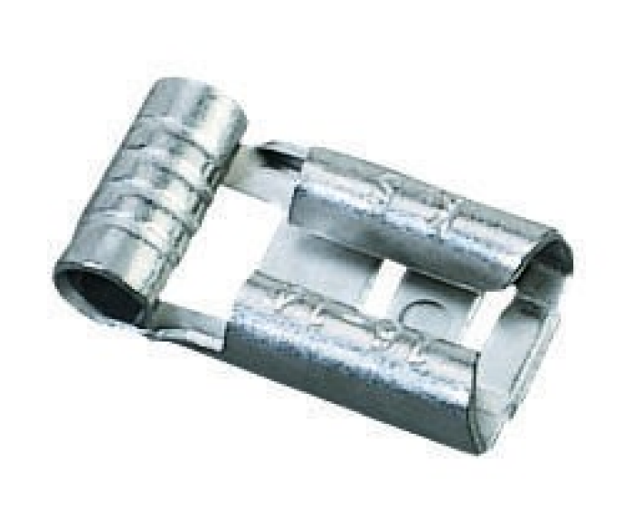 非绝缘旗形母头断开器 16-14 AWG (Non_Insulated_Flag_Female_Disconnect_16_14_AWG)